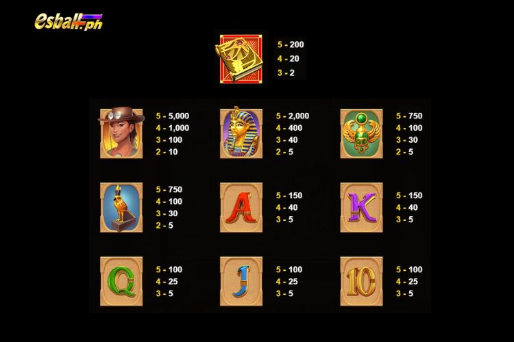 JDB Book Of Mystery Slot Paytable JDB Book Of Mystery Slot Paytable