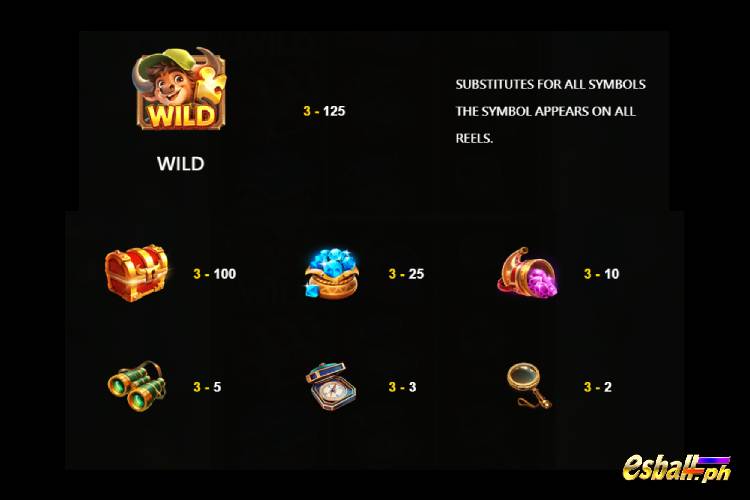 JDB Bull Treasure Slot Game Symbols & Paytable JDB Bull Treasure Slot Game Symbols & Paytable