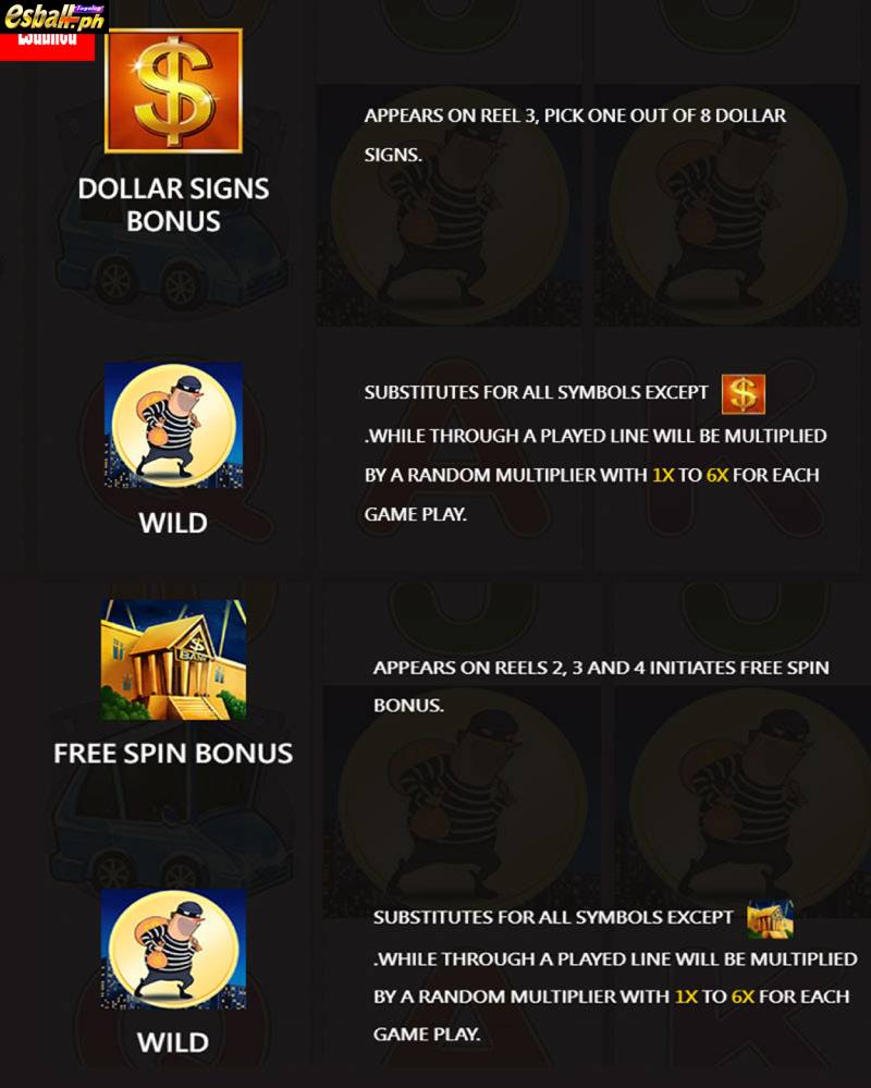 JDB Burglar Slot Game Special Symbol JDB Burglar Slot Game Special Symbol