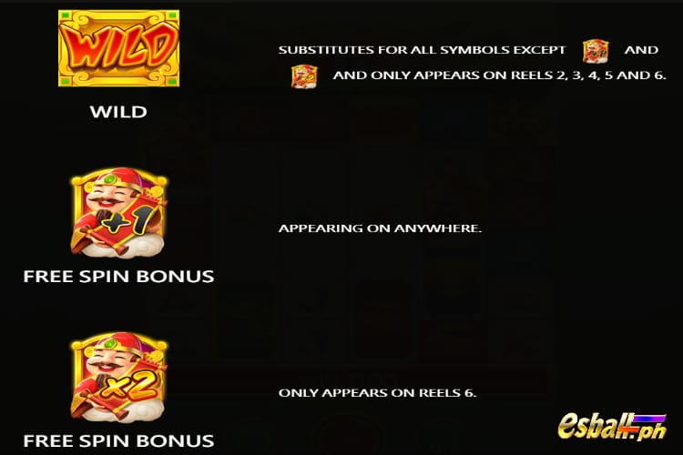 Caishen Coming JDB Slot Game Symbols and Paytable Caishen Coming JDB Slot Game Symbols and Paytable