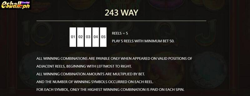 243 Ways in the Fortune Treasure Slot 243 Ways in the Fortune Treasure Slot