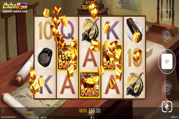 JDB Four Treasures Slot Free Spins Game 3 JDB Four Treasures Slot Free Spins Game 3