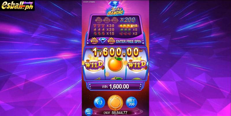JDB Lucky Diamond Slot Games - Wild Symbols For Free Spin Bonus JDB Lucky Diamond Slot Games - Wild Symbols For Free Spin Bonus