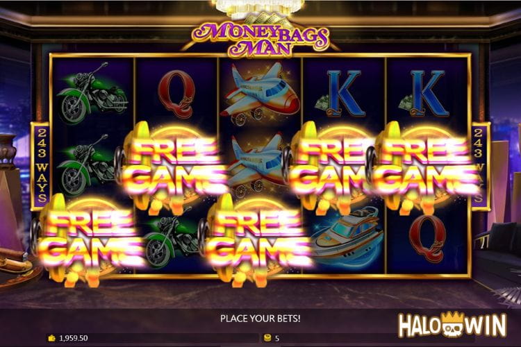 5+ Scatters Trigger Moneybags Man Free Spins 5+ Scatters Trigger Moneybags Man Free Spins