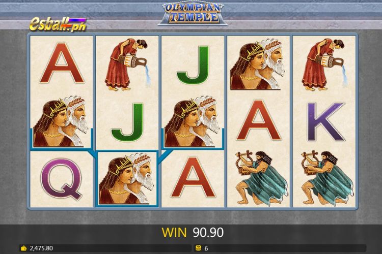 Big Win ₱90.9 on Olympian Temple JDB Slot! Big Win ₱90.9 on Olympian Temple JDB Slot!