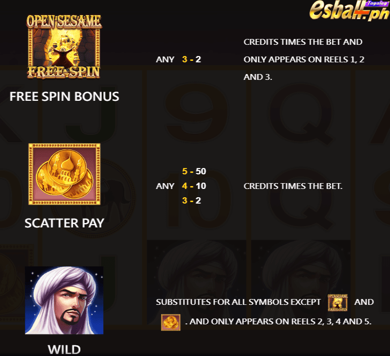 JDB Open Sesame Slot Game Features - Special Symbols JDB Open Sesame Slot Game Features - Special Symbols