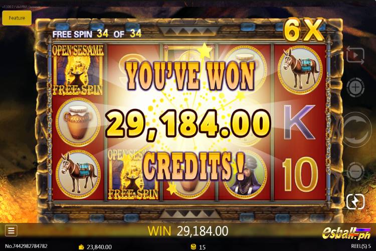 Bet 15 pesos and win 29,184 pesos on JDB Open Sesame II Big Win! Bet 15 pesos and win 29,184 pesos on JDB Open Sesame II Big Win!