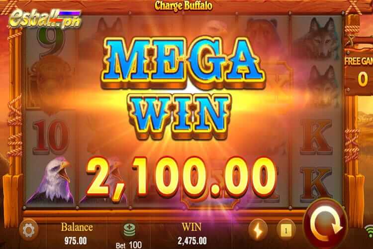 Bet 100 pesos on Jili Charge Buffalo and win 2,100 pesos mega win! Bet 100 pesos on Jili Charge Buffalo and win 2,100 pesos mega win!