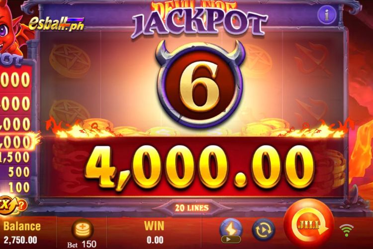 Get 4,000 Pesos in Jili Devil Fire Slot Jackpot Game! Get 4,000 Pesos in Jili Devil Fire Slot Jackpot Game!