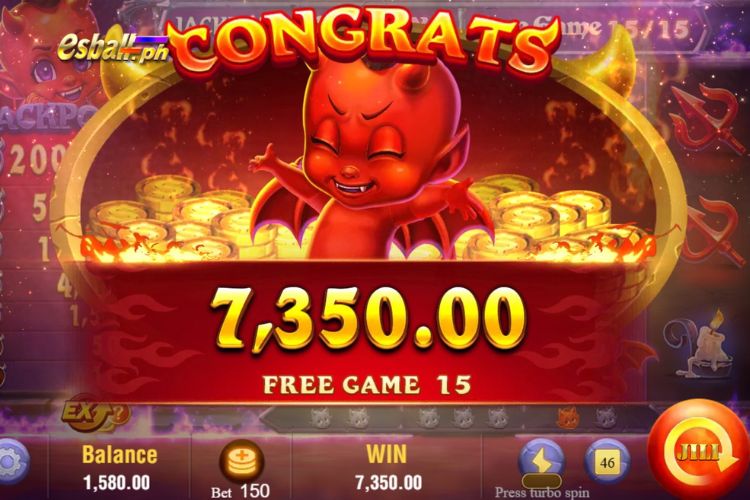 Get 7,350 Pesos in Jili Devil Fire Slot Free Spins! Get 7,350 Pesos in Jili Devil Fire Slot Free Spins!