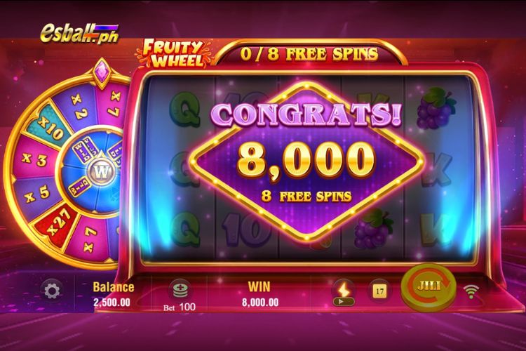 Get 8,000 Pesos in Jili Fruity Wheel Slot Free Play! Get 8,000 Pesos in Jili Fruity Wheel Slot Free Play!