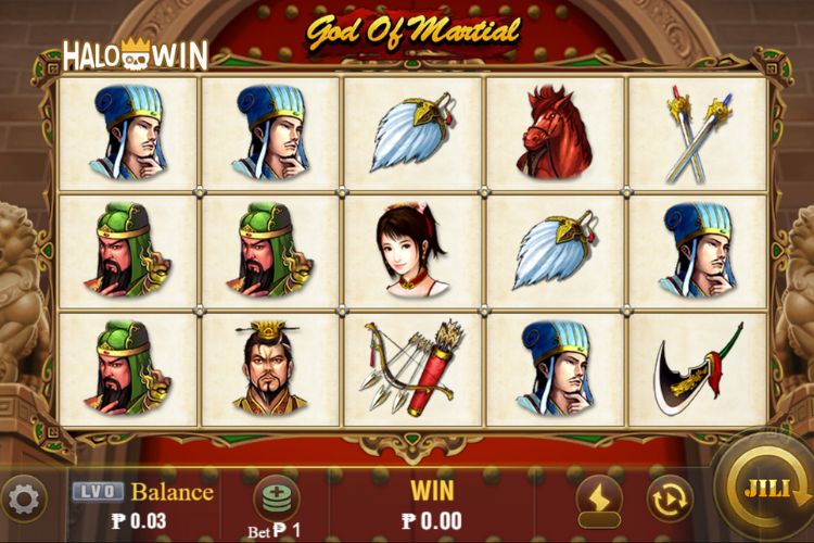 Jili God of Martial Slot Overview Jili God of Martial Slot Overview