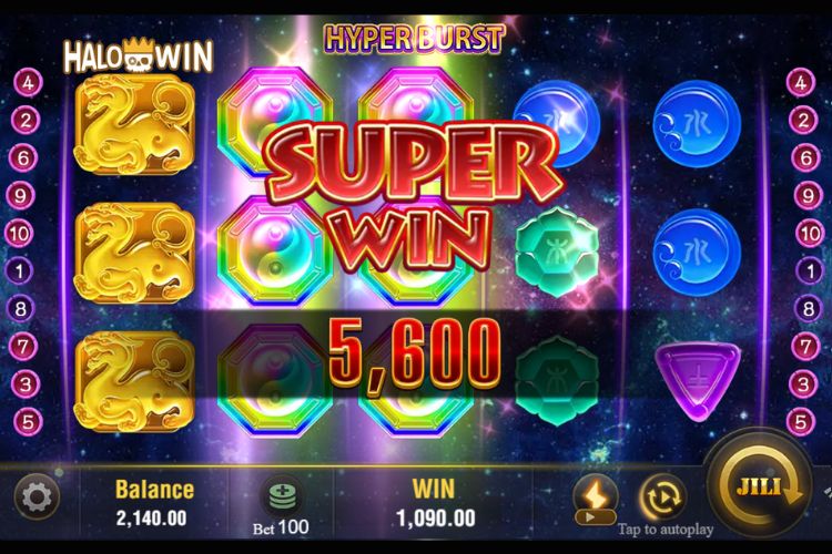 Play Jili Hyper Burst Slot SUPER WIN ₱5,600! Play Jili Hyper Burst Slot SUPER WIN ₱5,600!