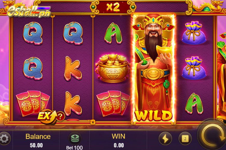 JILI Caishen Slot Game Special Feature: Multiplier JILI Caishen Slot Game Special Feature: Multiplier