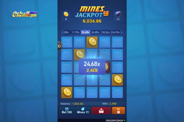 Bet ₱100, Pick 11 Mines, Hit 5 Stars, Win ₱2,468! Bet ₱100, Pick 11 Mines, Hit 5 Stars, Win ₱2,468!