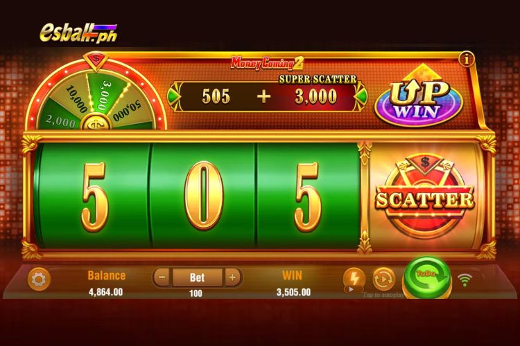 Jili Money Coming 2 Lucky Wheel Win 3,505 Pesos!