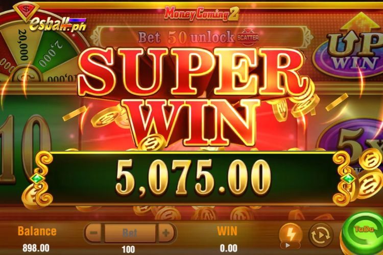 Super Wins ₱5,075 on Money Coming 2 Jili Slot!
