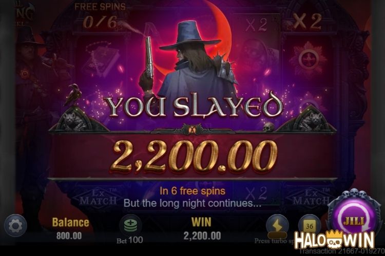 Jili Nightfall Hunting Slot Free Spins Win ₱8,960! Jili Nightfall Hunting Slot Free Spins Win ₱2,200!