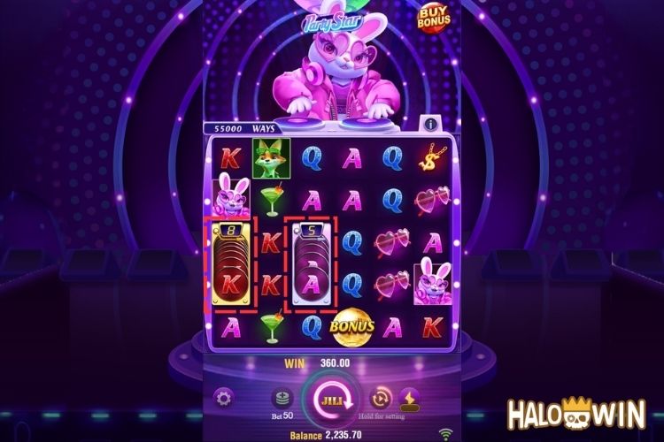 Party Star: Splitting Symbols Party Star: Splitting Symbols
