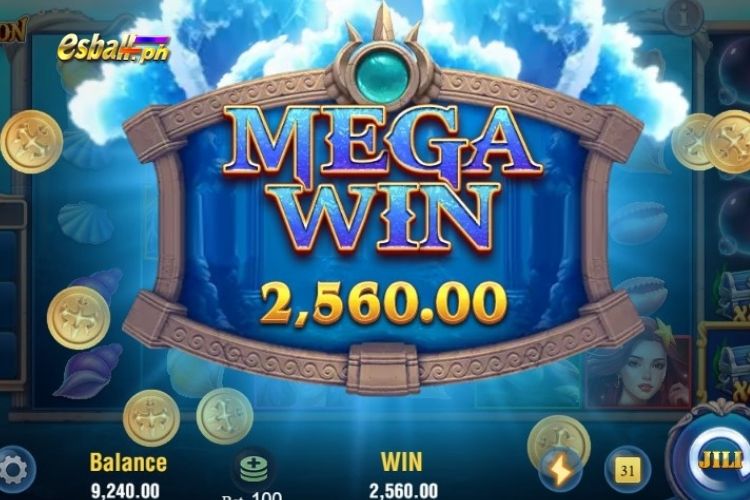 Bet 100 pesos for a Jili Poseidon MEGA WIN of 2,560 pesos! Bet 100 pesos for a Jili Poseidon MEGA WIN of 2,560 pesos!