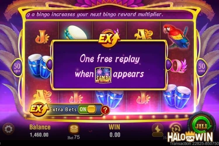 JILI Samba Slot Extra Bet JILI Samba Slot Extra Bet
