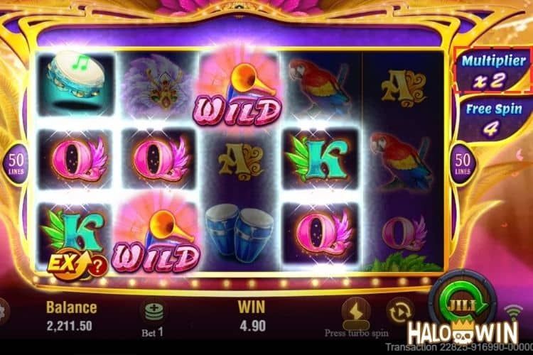 JILI Samba Slot Free Spins: Multiplier JILI Samba Slot Free Spins: Multiplier