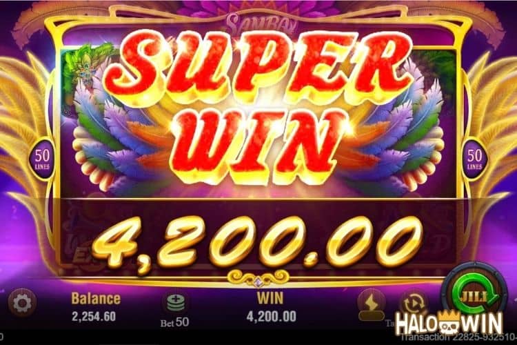 JILI Slot Samba Hits ₱4,200 SUPER WIN Bonus! JILI Slot Samba Hits ₱4,200 SUPER WIN Bonus!