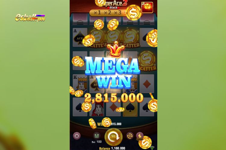 Play Jili Super Ace 2 Stack For A Mega Win ₱2,815! Play Jili Super Ace 2 Stack For A Mega Win ₱2,815!