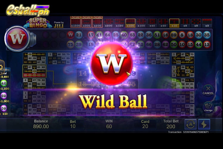 Jili Super Bingo Slot Wild Ball Jili Super Bingo Slot Wild Ball