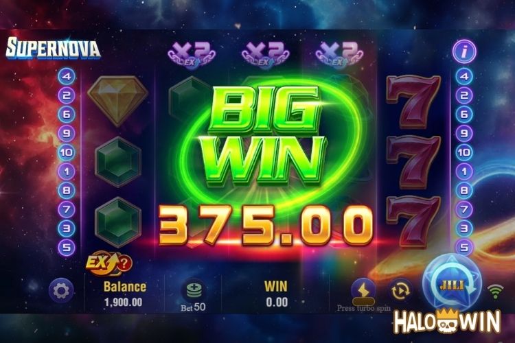 Bet 50 pesos and win 375 pesos on Supernova Big Win. Bet 50 pesos and win 375 pesos on Supernova Big Win.