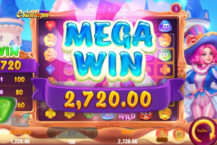 Mega Wins ₱2,720 on Sweet Magic Jili Slot! Mega Wins ₱2,720 on Sweet Magic Jili Slot!