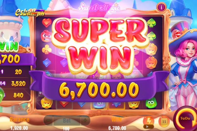 Super Wins ₱6,700 on Sweet Magic Jili Slot! Super Wins ₱6,700 on Sweet Magic Jili Slot!