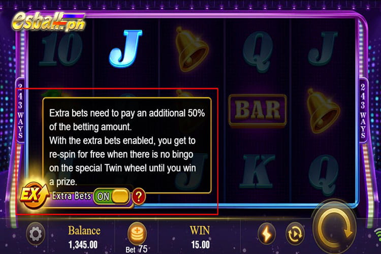 Slot Game Special Feature: Extra Bets Slot Game Special Feature: Extra Bets