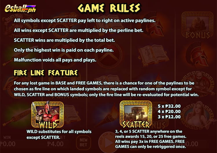 KA Gaming's Ares God of War Slot Game Rules: KA Gaming's Ares God of War Slot Game Rules: