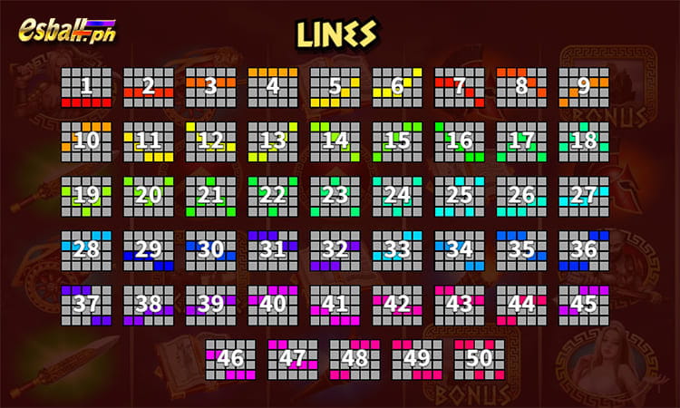 KA Gaming's Ares God of War Win Lines: KA Gaming's Ares God of War Win Lines: