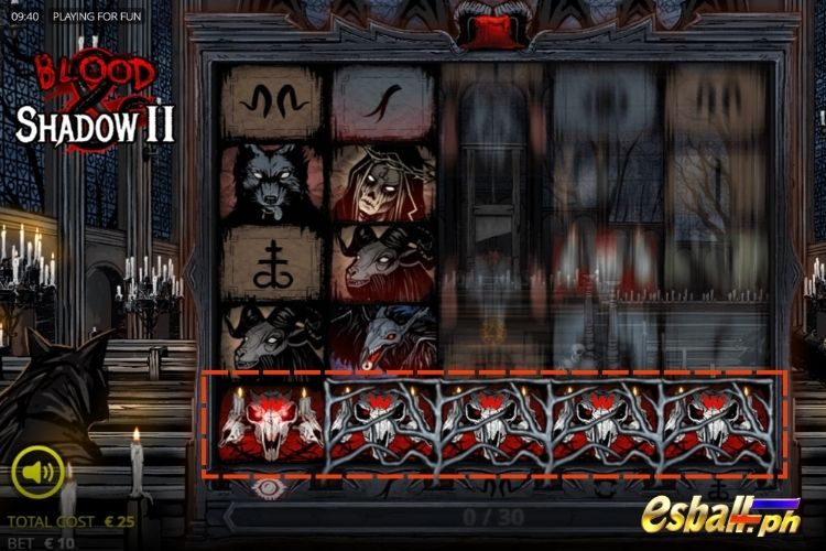 Blood & Shadow 2 Features: Expanding Reels Blood & Shadow 2 Features: Expanding Reels