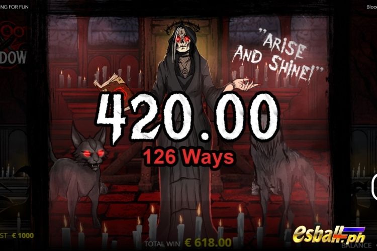 Bet 10 pesos and win 420 pesos on Blood and Shadow 2 Big Win. Bet 10 pesos and win 420 pesos on Blood and Shadow 2 Big Win.