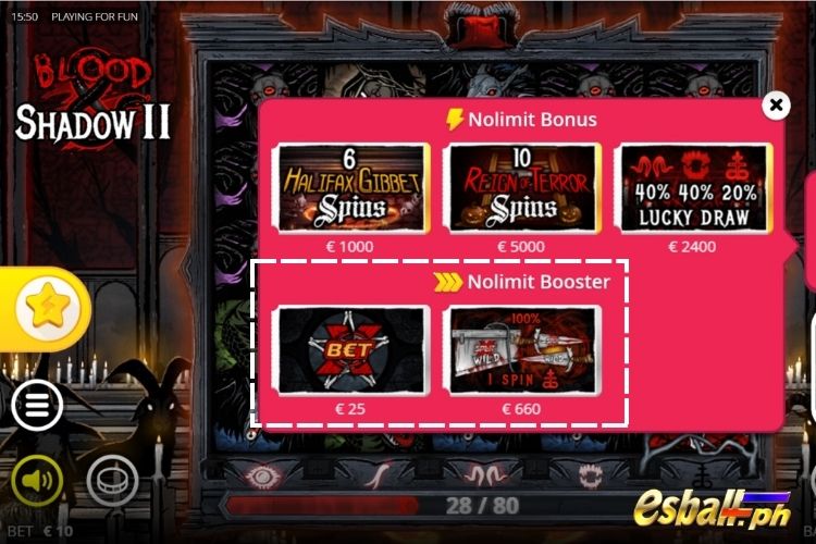 Blood & Shadow 2 Features: Extra Bet Blood & Shadow 2 Features: Extra Bet