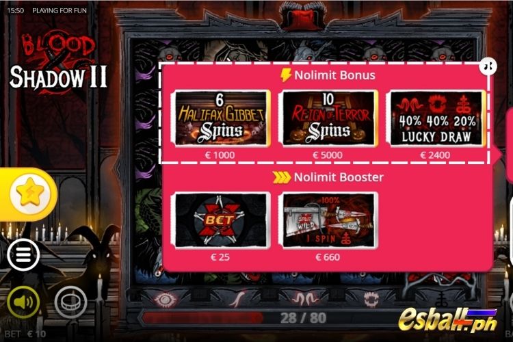 Blood & Shadow 2 Features: Bonus Buy Blood & Shadow 2 Features: Bonus Buy