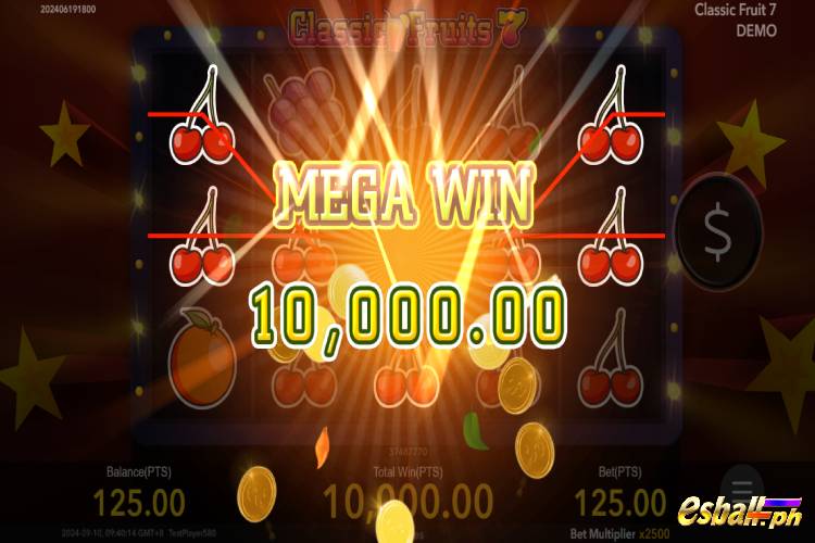 Bet 125 pesos and win 10,000 pesos on Nextspin Classic Fruits 7 Mega Win. Bet 125 pesos and win 10,000 pesos on Nextspin Classic Fruits 7 Mega Win.