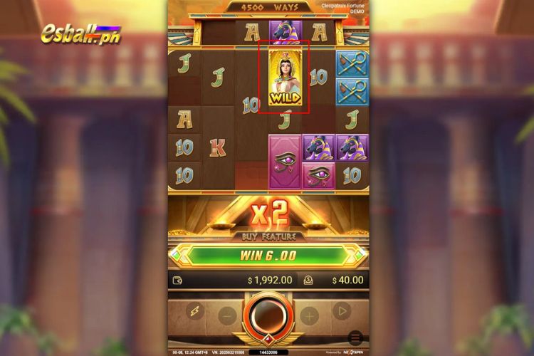 Cleopatra's Fortune Nextspin Slot Game Special Features: Symbol Change Cleopatra's Fortune Nextspin Slot Game Special Features: Symbol Change
