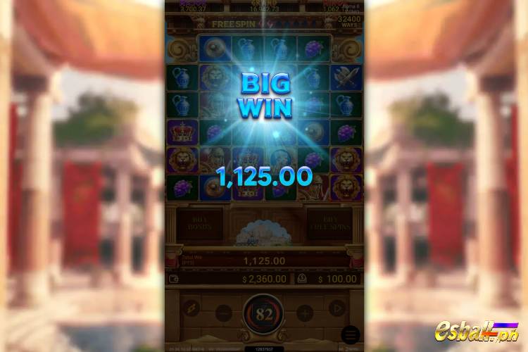 Nextspin Roma II Slot Game Big Win 1