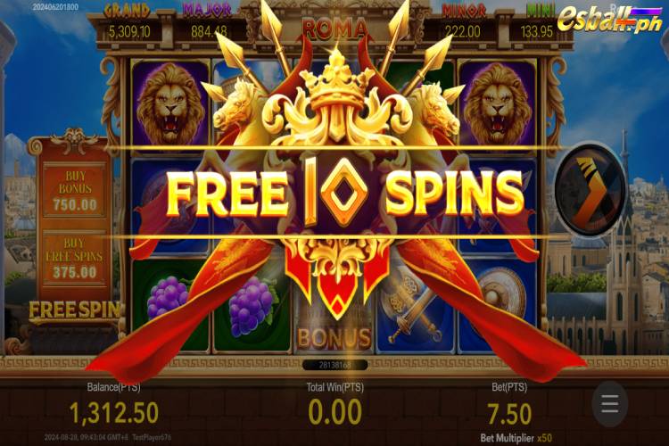 Nextspin Roma Slot Game - free spin Nextspin Roma Slot Game - free spin