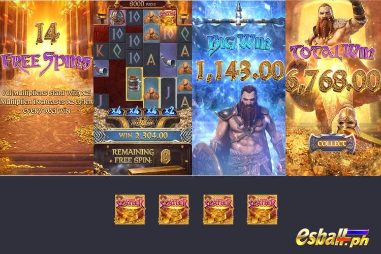 Asgardian Rising Free Spins Feature Asgardian Rising Free Spins Feature