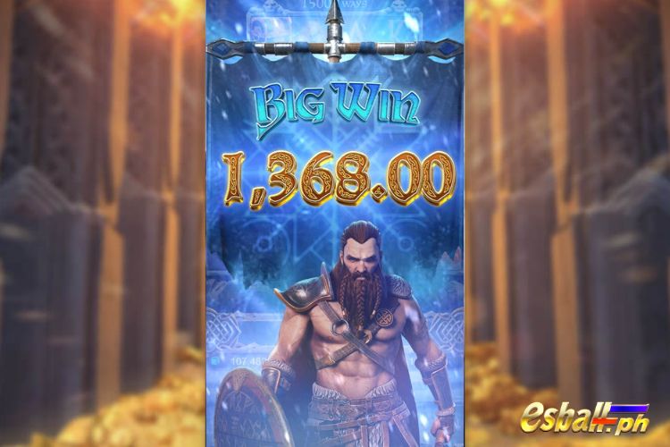 Bet 60 pesos and win 1368 pesos on PG Asgardian Rising Big Win! Bet 60 pesos and win 1368 pesos on PG Asgardian Rising Big Win!
