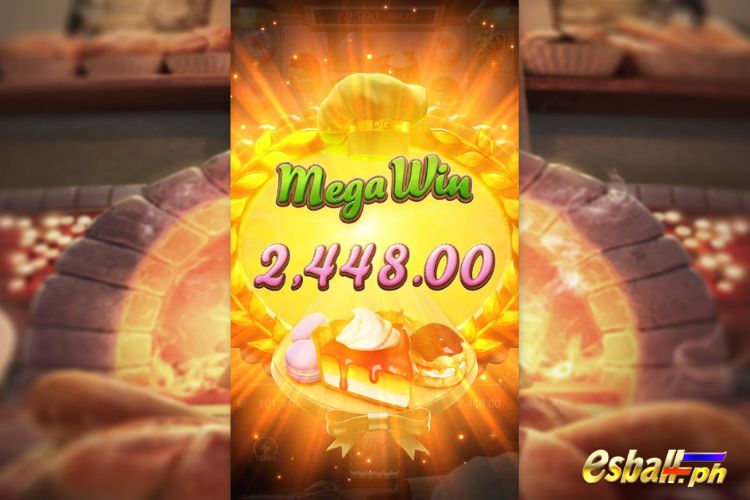 Bet 90 pesos and win 2,448 pesos on Bakery Bonanza Big Win. Bet 90 pesos and win 2,448 pesos on Bakery Bonanza Big Win.