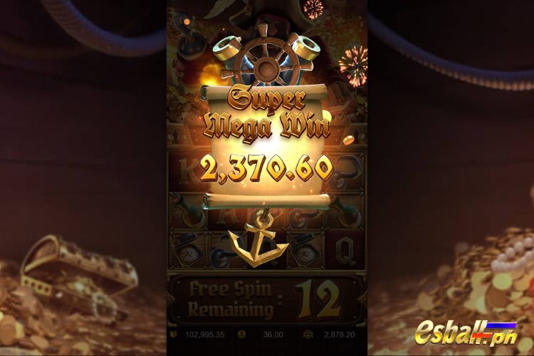 Bet 36 pesos and win 2,370.6 pesos on Captain's Bounty PG Slot Big Win! Bet 36 pesos and win 2,370.6 pesos on Captain's Bounty PG Slot Big Win!