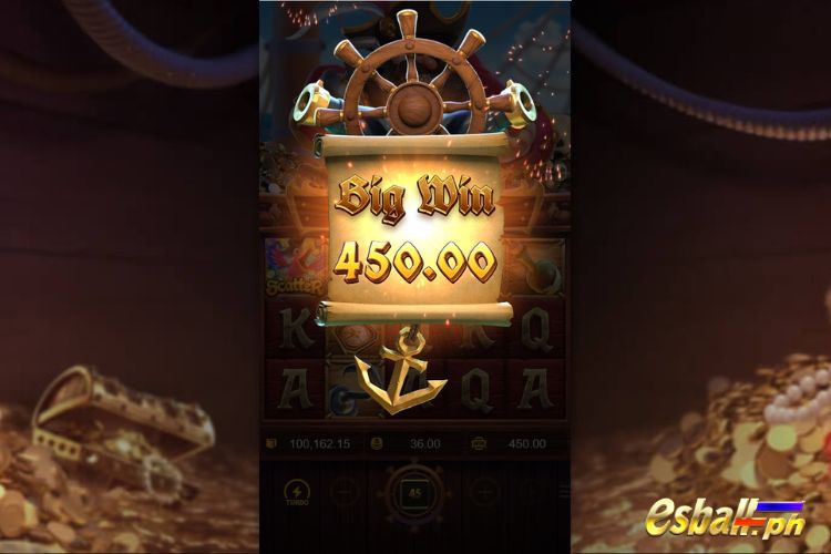 Bet 36 pesos and win 450 pesos on Captain's Bounty PG Slot Big Win! Bet 36 pesos and win 450 pesos on Captain's Bounty PG Slot Big Win!