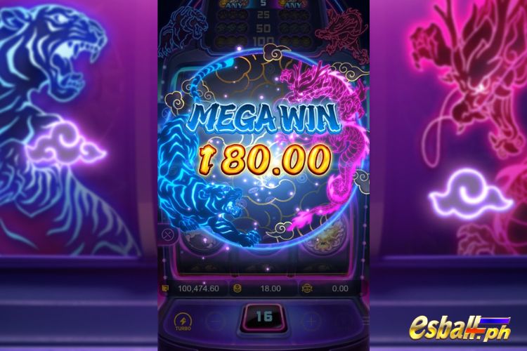 Bet 18 pesos and win 180 pesos on Dragon Tiger Luck Big Win. Bet 18 pesos and win 180 pesos on Dragon Tiger Luck Big Win.