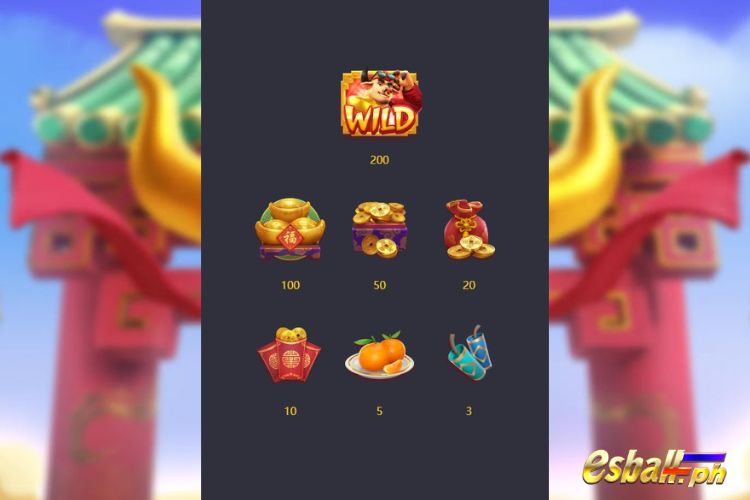 PG Fortune Ox Slot Paytable PG Fortune Ox Slot Paytable